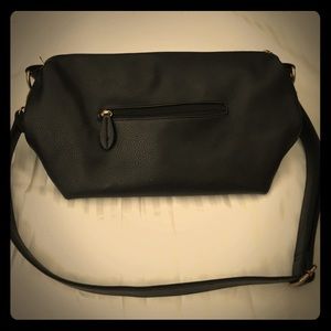 Black and gold great quality name brand purse